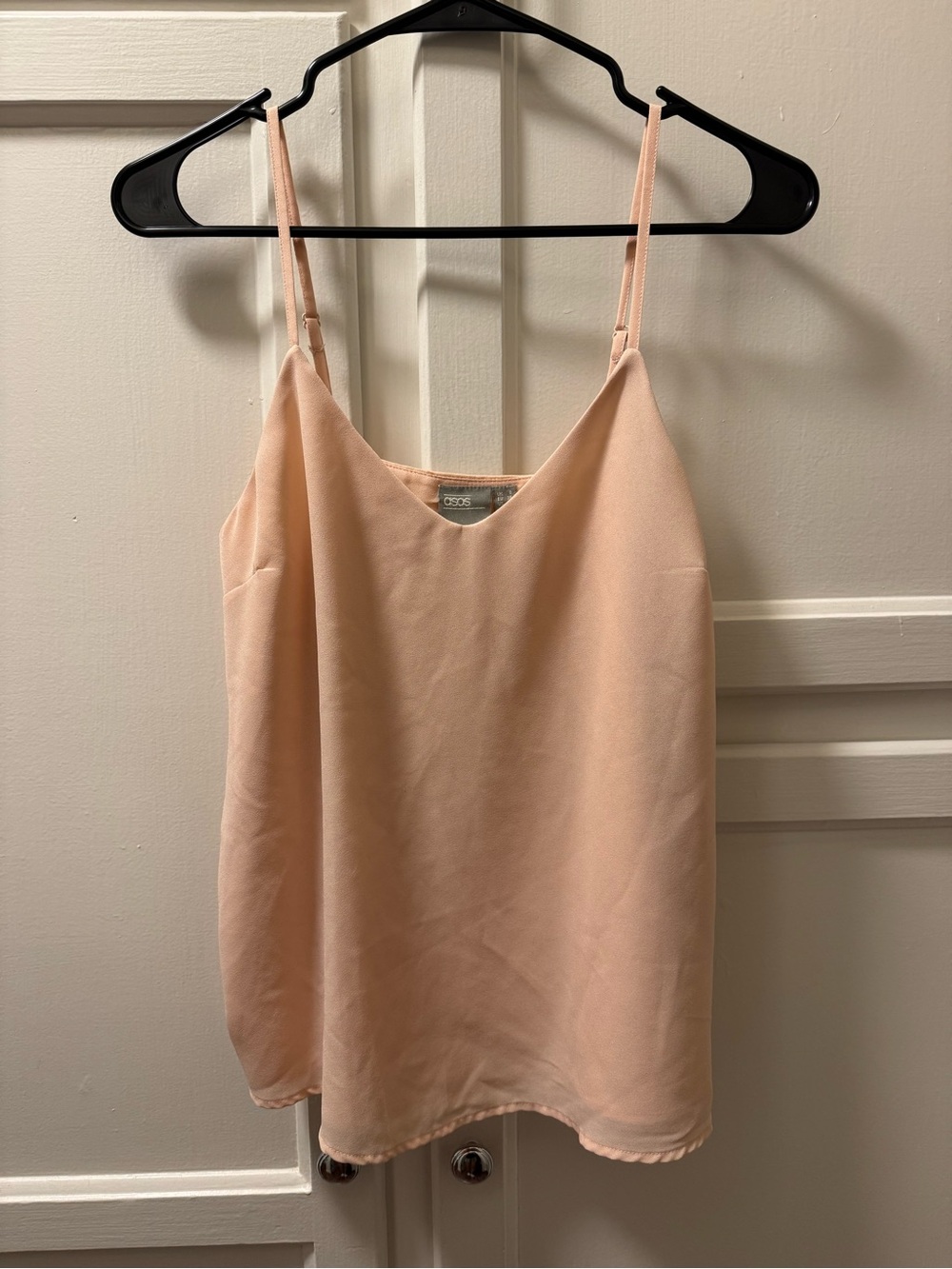 ASOS Blush Pink Adjustable Strap Cami Top
